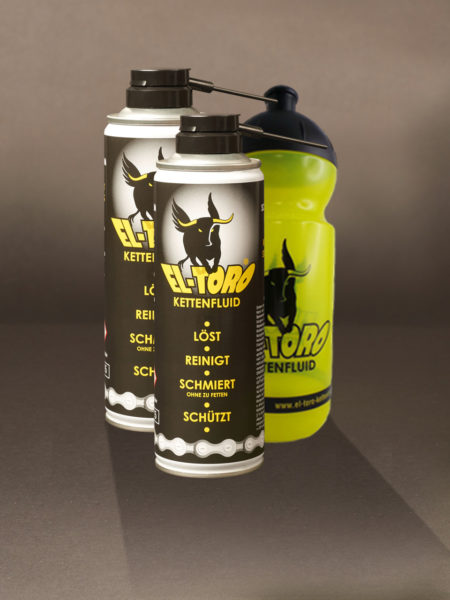 Aktionsset 2er Pack El-Toro Kettenfluid + Trinkflasche