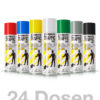 24er Set Strassenmarkierungsfarben